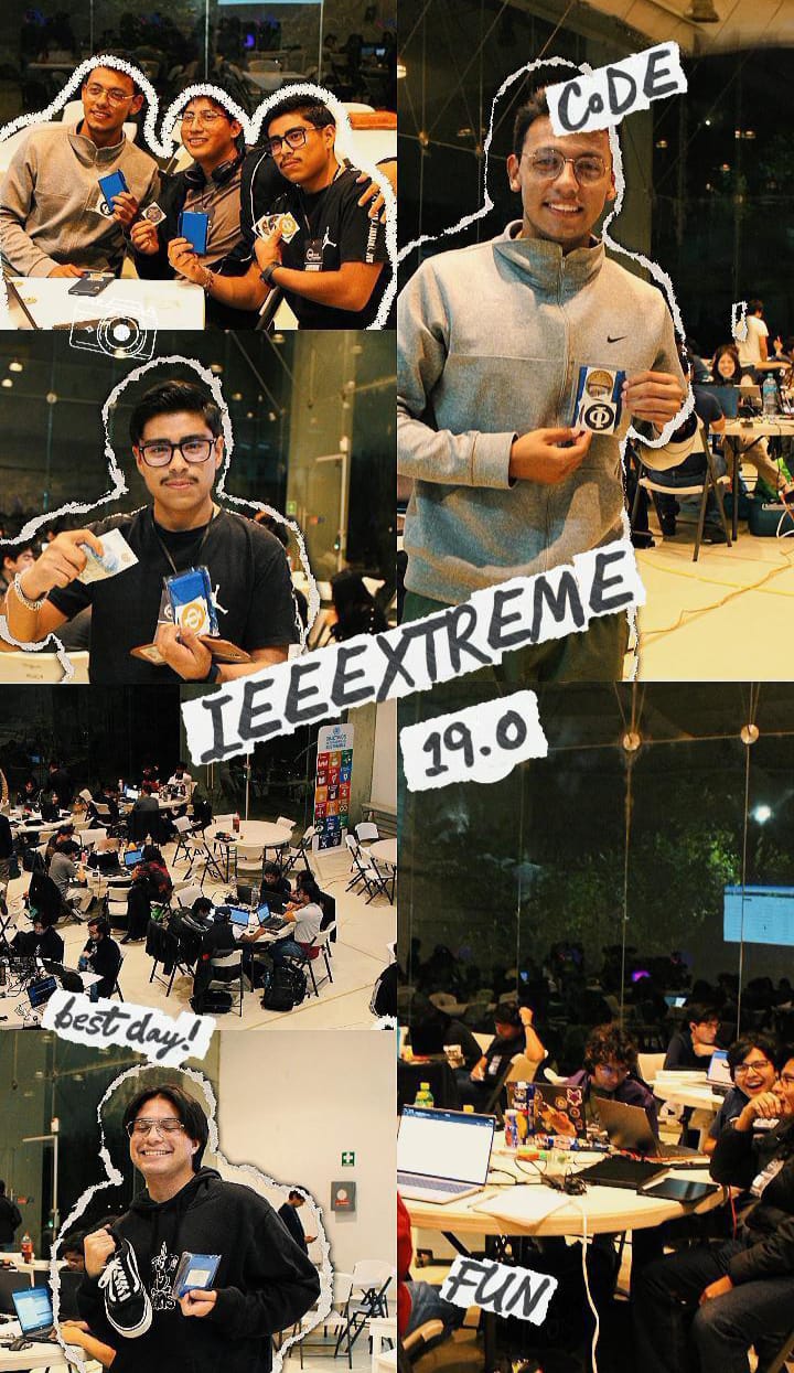 IEEExtreme 19.0 Team