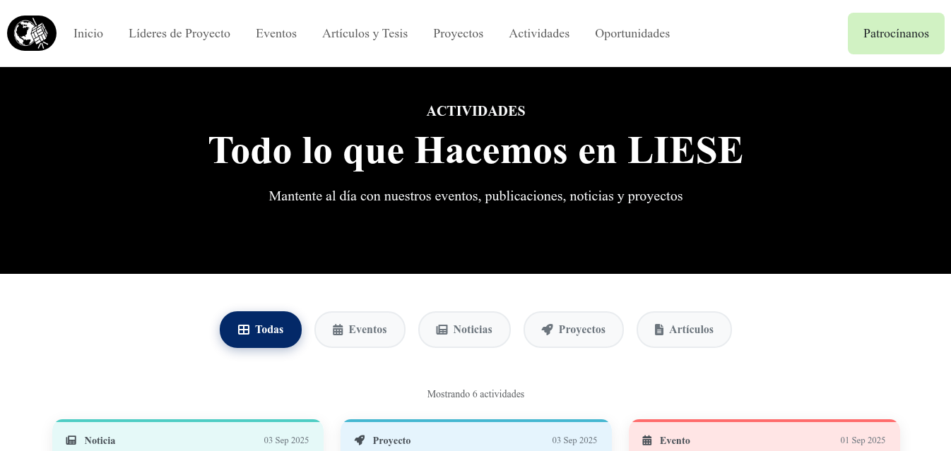 LIESE Website